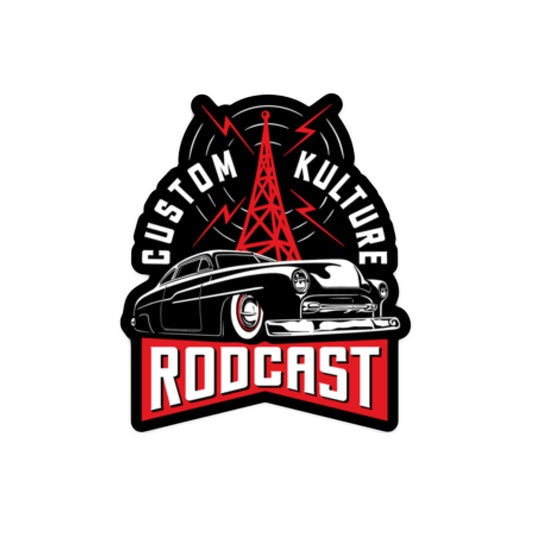 Custom Kulture Rodcast Sticker